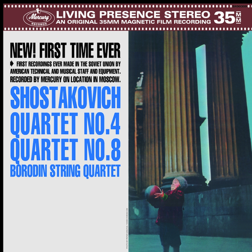 Shostakovich: String Quartets Nos. 4 & 8